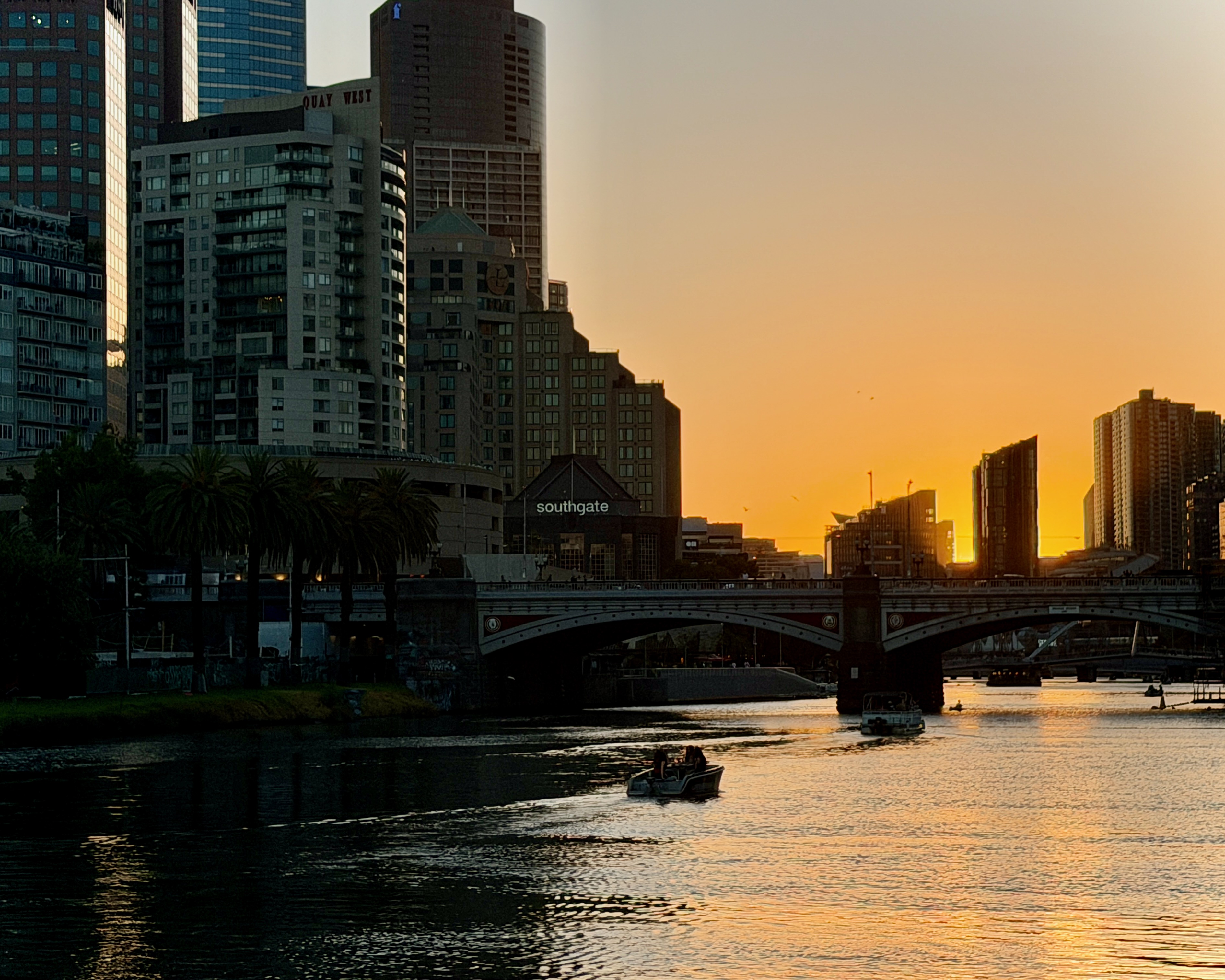 Sunset in Melbz